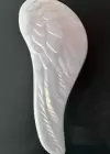 Beyaz Renk Kanat Figürlü Saç Tarama Fırçası/ Tarak