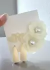 Beyaz Renk Karışık Figürlü 6lı Küpe Set