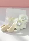 Beyaz Renk Karışık Figürlü 6lı Küpe Set