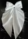 Beyaz Renk Kurdele Figürlü Otomat Toka