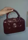 Bordo Renk Kadın Deri Çanta