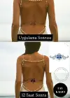 Çiçek Figürlü 12 Saat Sonra Kararan Geçici Dövme Tattoo