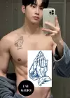El Figürlü 12 Saat Sonra Kararan Geçici Dövme Tattoo