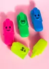 Emoji Figürlü 4lü Fosforlu Kalem Set