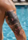 Geçici Anka Kuşu Dövme Tattoo
