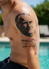 Geçici Atatürk Dövme Tattoo