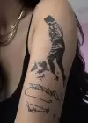 Geçici Atatürk İmza Dövme Tattoo