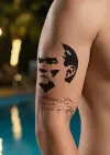 Geçici Atatürk İmza Dövme Tattoo