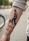 Geçici Atatürk İmza Dövme Tattoo