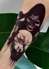 Geçici Azrail Dövme Tattoo