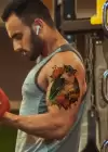 Geçici Baykuş Dövme Tattoo