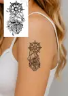 Geçici Çapa Figürlü Mini Dövme Tattoo
