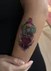 Geçici Çapa Figürlü Mini Dövme Tattoo