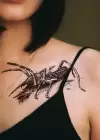 Geçici Çekirge Dövme Tattoo