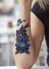 Geçici Çiçek Dövme Tattoo