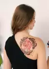 Geçici Çiçek ve Kelebek Dövme Tattoo