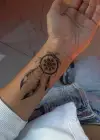Geçici Düş Kapanı Figürlü Dövme Tatto