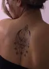 Geçici Düş Kapanı Figürlü Dövme Tattoo