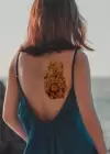 Geçici Ejderha Dövme Tattoo