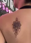 Geçici Etnik Desen Figürlü Dövme Tatto