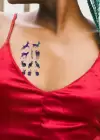 Geçici Geyik, Kedi, Tavşan Mini Dövme Tattoo