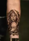 Geçici Kadın Dövme Tattoo
