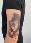 Geçici Kadın Dövme Tattoo