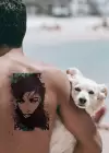 Geçici Kadın Modelli Dövme Tattoo