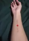 Geçici Kalp Ritim Dövme Tattoo