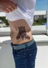 Geçici Kaplan ve Aslan Dövme Tattoo