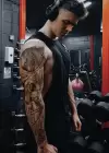 Geçici Karışık Desen Dövme Tattoo