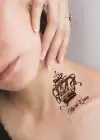 Geçici Kral Tacı Dövme Tattoo