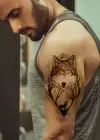 Geçici Kurt Dövme Tattoo