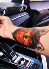 Geçici Kurt Dövme Tattoo