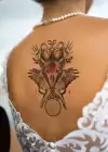 Geçici Kurt ve El Dövme Tattoo