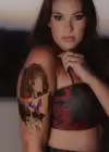 Geçici Kurukafa Dövme Tattoo