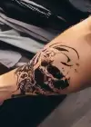 Geçici Kurukafa Dövme Tattoo