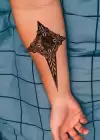 Geçici Kuzey Yıldızı Dövme Tattoo