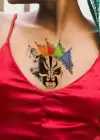 Geçici Maske Dövme Tattoo