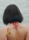 Geçici Meyve Mini Dövme Tattoo