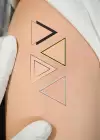 Geçici Mini Üçgen Dövme Tattoo