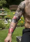 Geçici Nirvana ve Kadın Modelli Dövme Tattoo