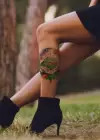 Geçici Pusula Dövme Tattoo