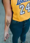 Geçici Saat Figürlü Dövme Tatto