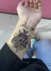 Geçici Taç Figürlü Dövme Tattoo