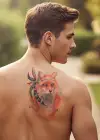 Geçici Tilki Dövme Tattoo