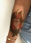 Geçici Tilki Dövme Tattoo