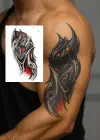 Geçici Tribal Figürlü Dövme Tattoo