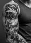 Geçici Tribal Figürlü Dövme Tattoo