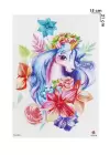 Geçici Unicorn Dövme Tattoo